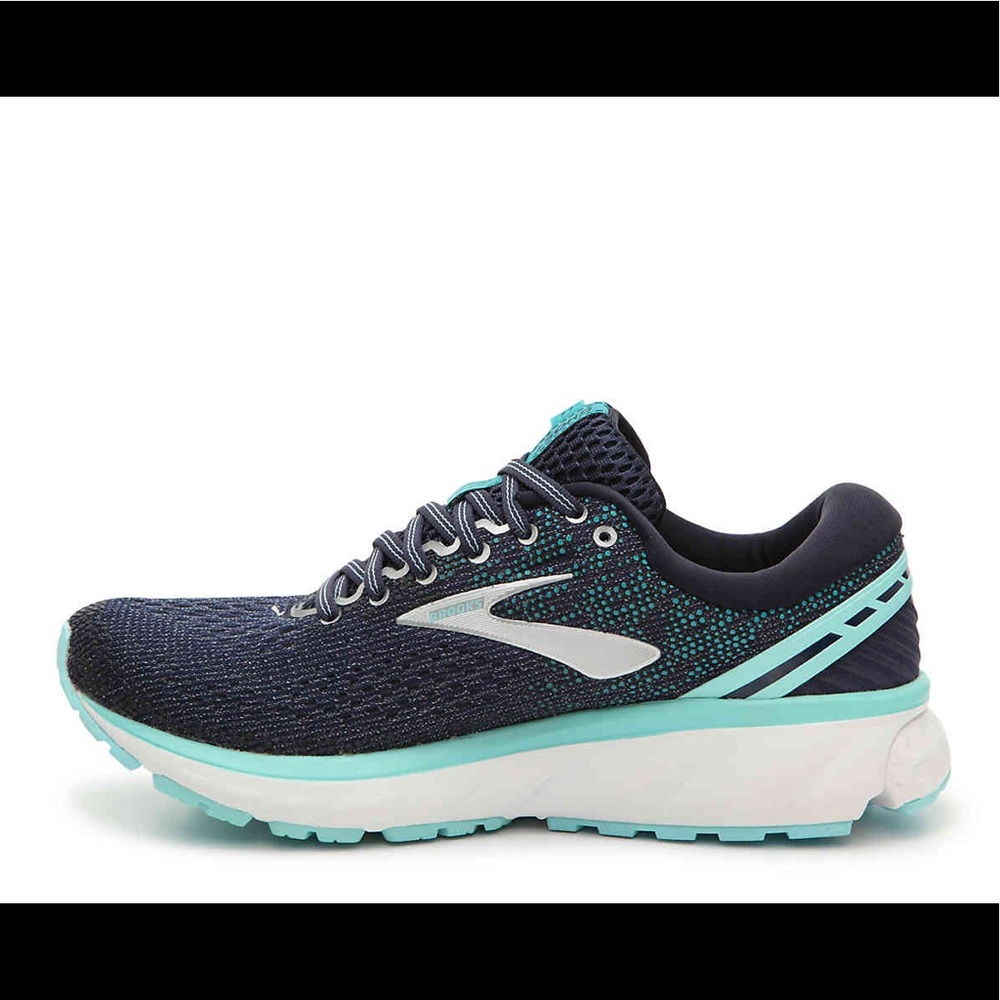 BROOKS GHOST 11 RUNNING NAVY SHOE , NEW, NO BOX - Picture 3 of 7